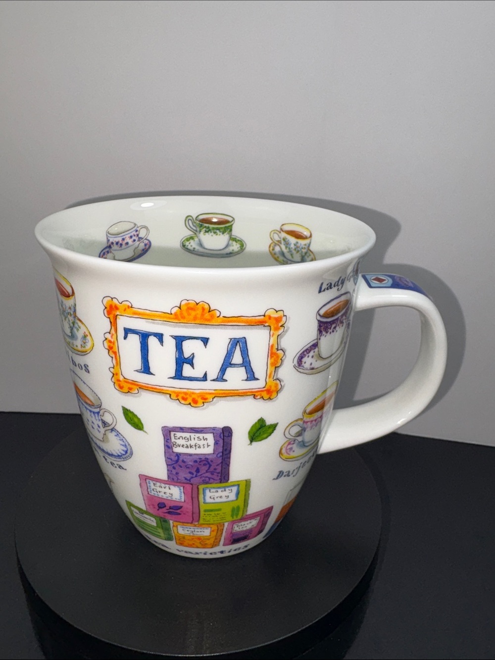 Dunoon Nevis "Tea" Mug English Fine Bone China Designed By Kate Mawdsley
